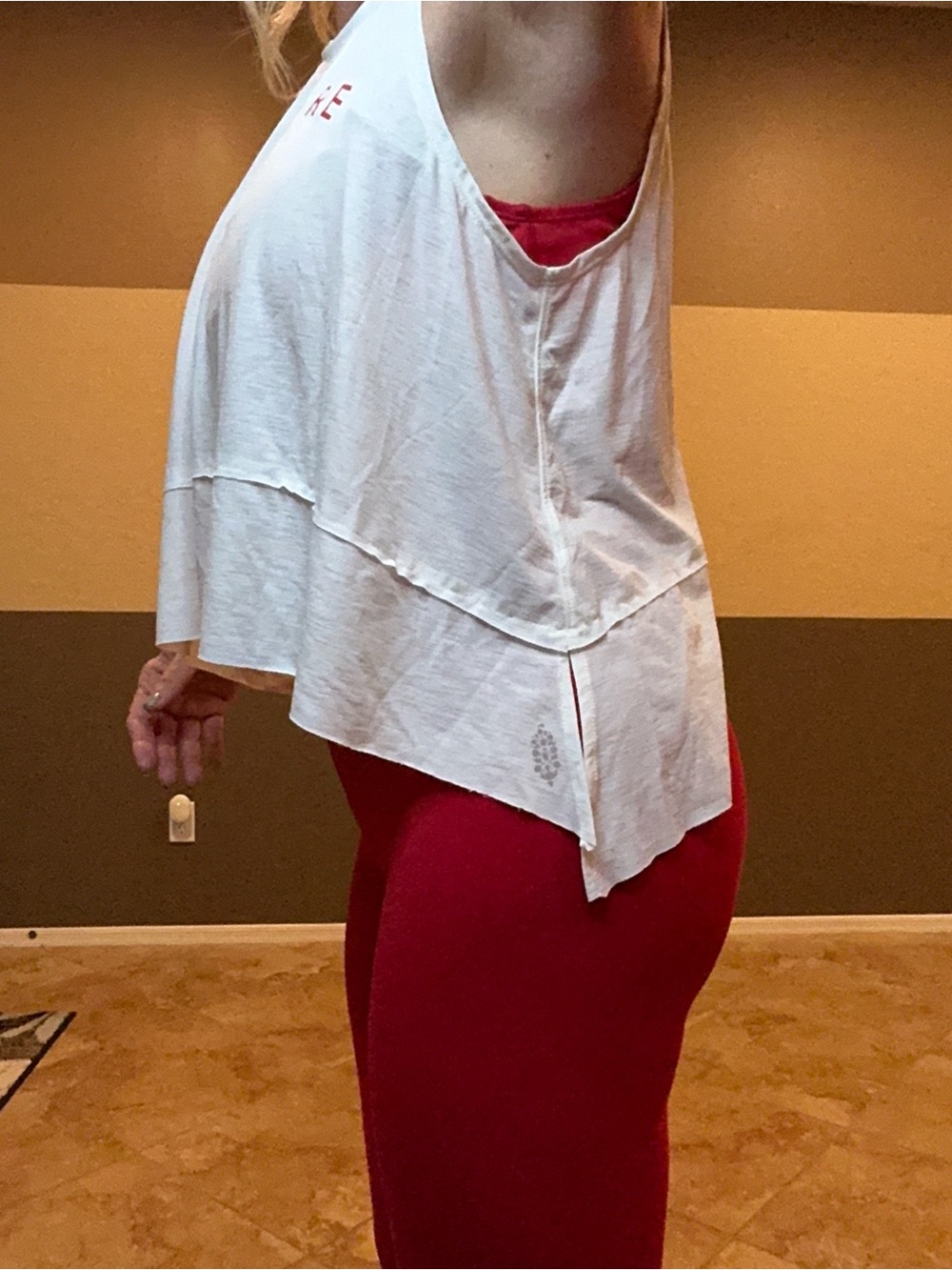 Free People Movement x Pure Barre White Tempo Tank Top Size medium - Picture 15 of 16